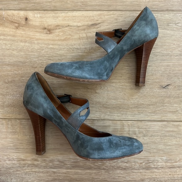 Marc by Marc Jacobs Mary Jane Pumps Stacked Heel Platform - Picture 9 of 15